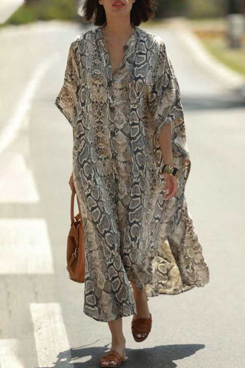 Animal Print Cover Up for a Stylish Vacation