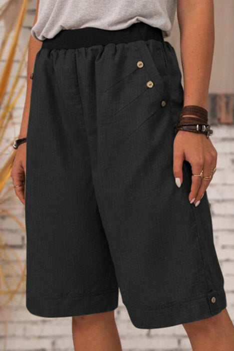 Mode Casual en stijlvol Klassiek effen splitgewricht Rechte broek met hoge taille