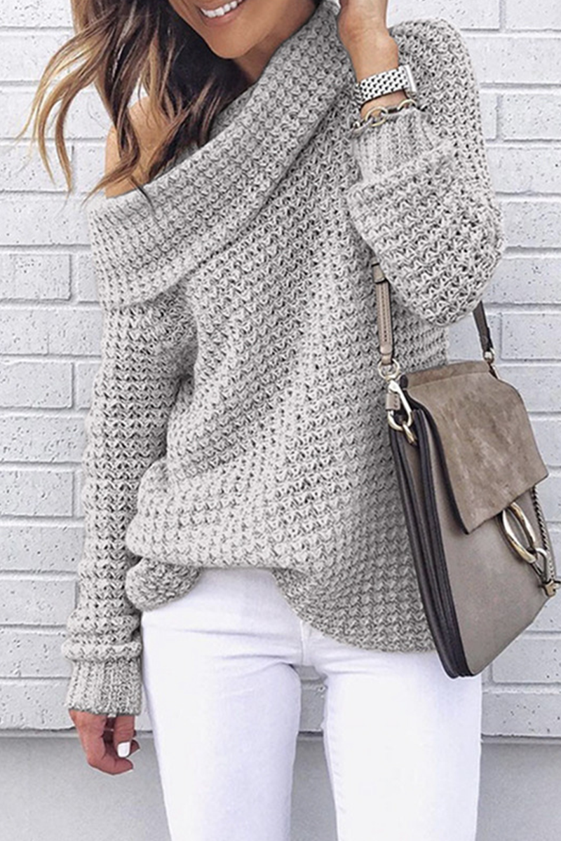 Casual en stijlvolle straatklassieke effen tops met kraag (5 kleuren)