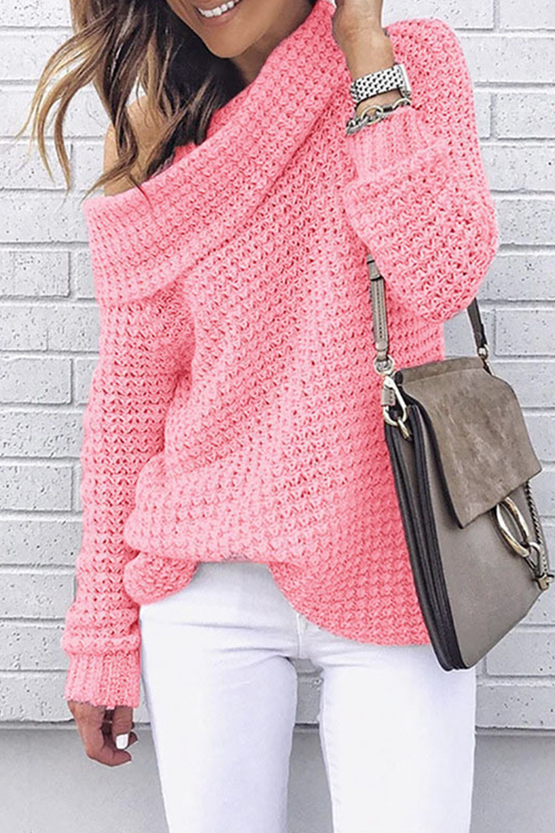 Casual en stijlvolle straatklassieke effen tops met kraag (5 kleuren)