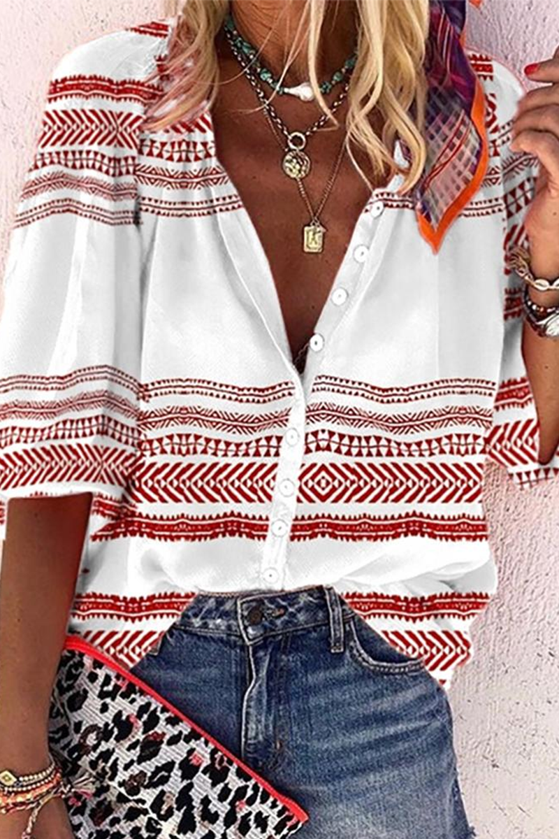 Tops con cuello mandarín y hebilla listos para la calle (elija entre 3 colores)