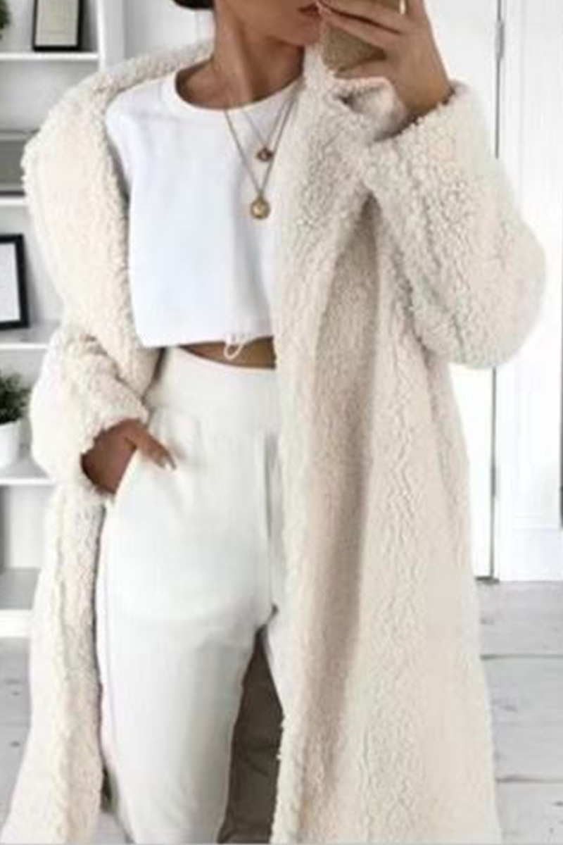 Casual & Stylish Street Classic Solid Patchwork Turndown Collar Outerwear(5 Colors)