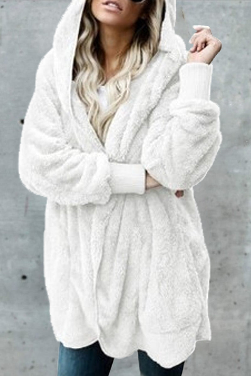 Fashion Casual & Stylish Classic Solid Split Joint Hooded Collar Outerwear(12 Colors)