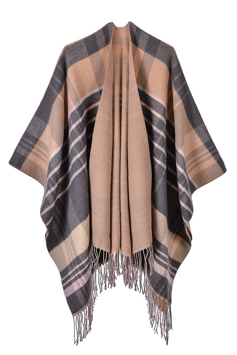 Casual en stijlvolle straat-bovenkleding met patchwork en kwastjes