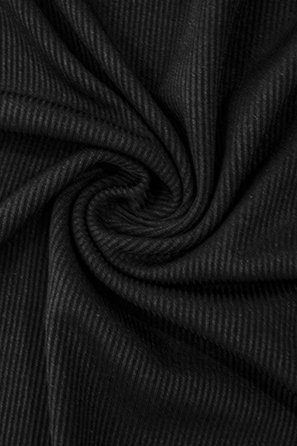 Fashion Street Classic Solid Frenulum Backless Slit Turndown Collar Wrapped Skirt Dresses