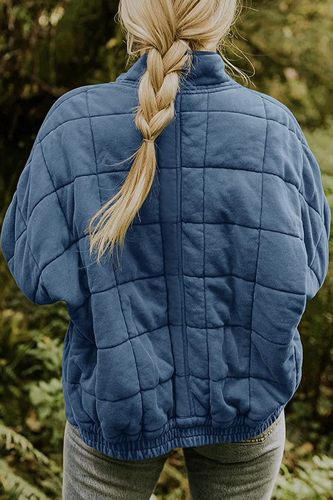 Prendas de abrigo con cuello mandarín, cremallera, bolsillo sólido, clásica, informal y elegante (11 colores)