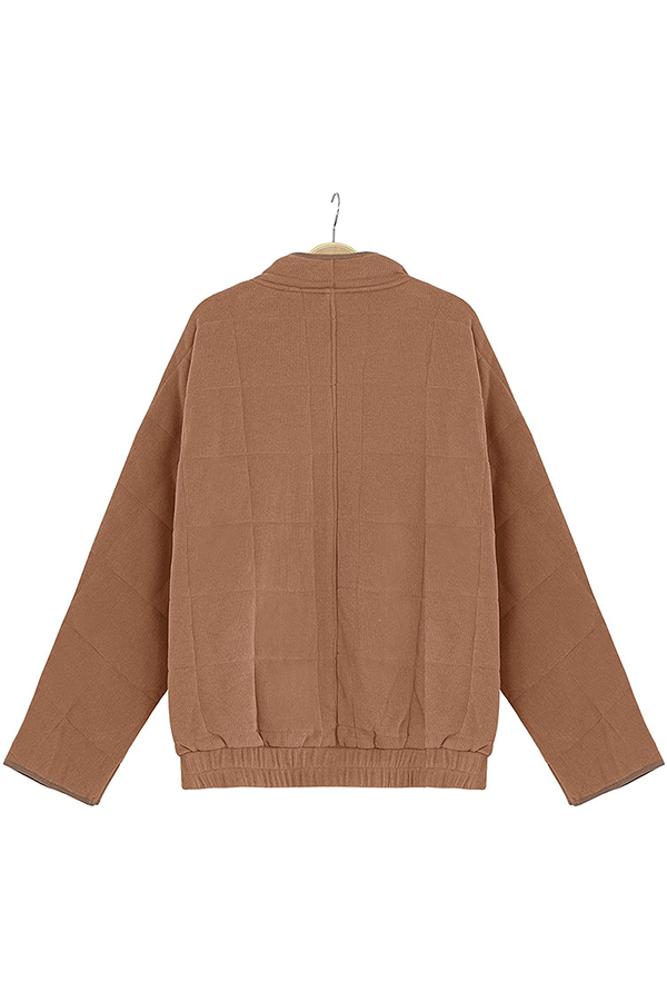 Casual en stijlvol Klassiek effen zakrits Mandarijnkraag Bovenkleding (11 kleuren)