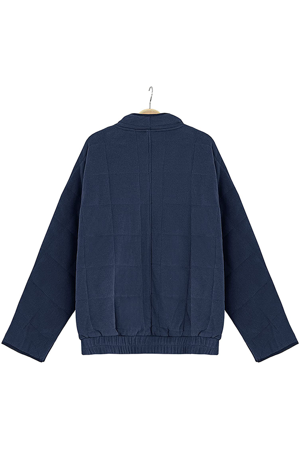 Casual en stijlvol Klassiek effen zakrits Mandarijnkraag Bovenkleding (11 kleuren)