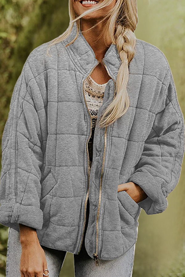 Casual en stijlvol Klassiek effen zakrits Mandarijnkraag Bovenkleding (11 kleuren)