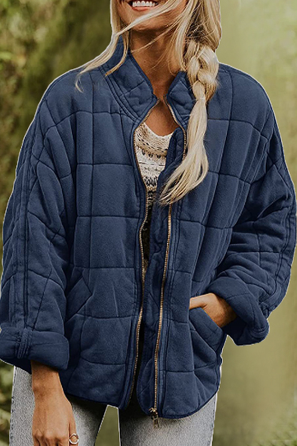 Casual en stijlvol Klassiek effen zakrits Mandarijnkraag Bovenkleding (11 kleuren)