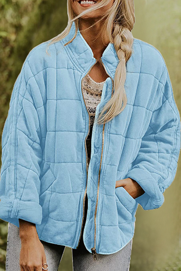 Casual en stijlvol Klassiek effen zakrits Mandarijnkraag Bovenkleding (11 kleuren)