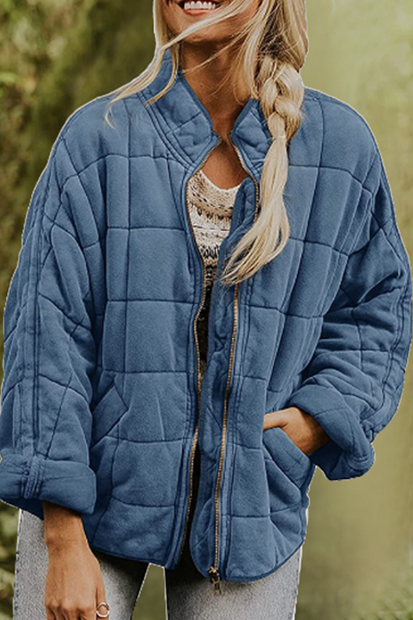 Casual en stijlvol Klassiek effen zakrits Mandarijnkraag Bovenkleding (11 kleuren)