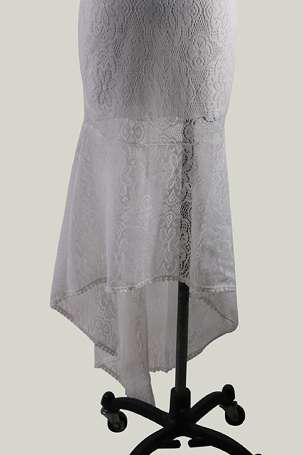 Elegant & Stylish Classic Solid Hollowed Out Backless Strapless Short Sleeve Two Pieces(3 Colors)