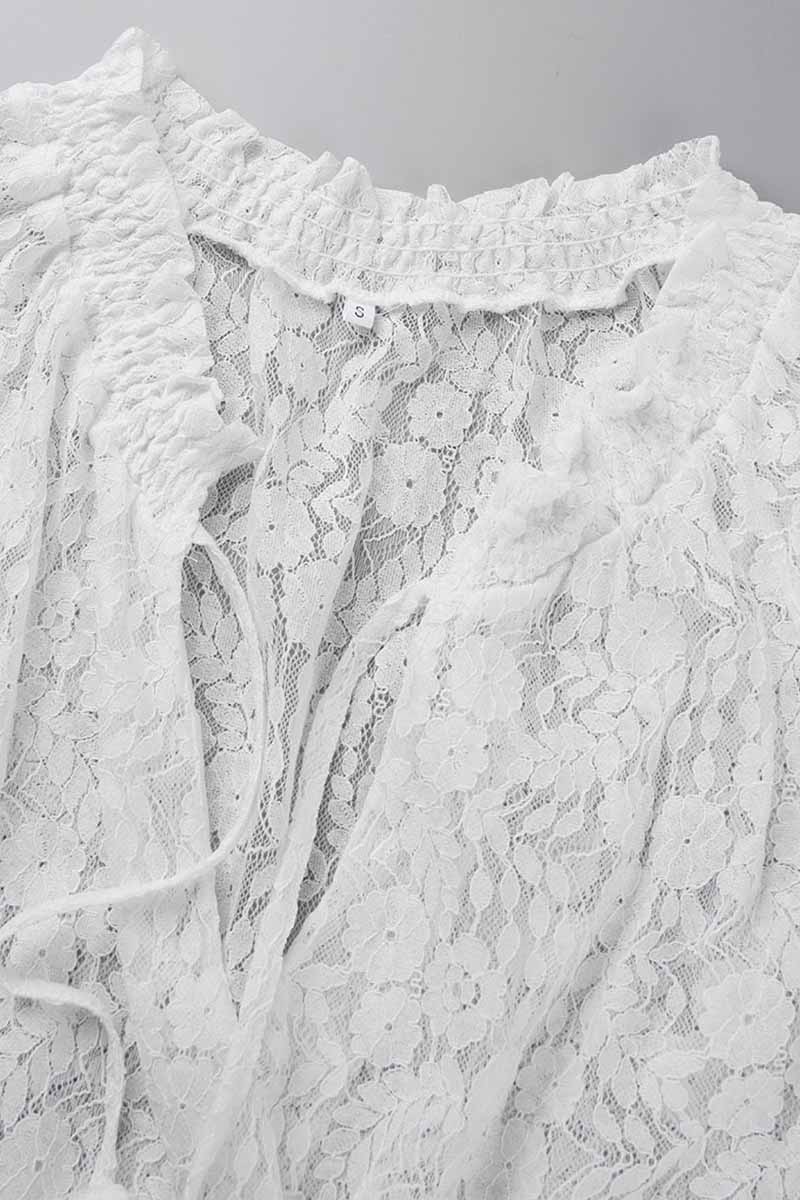 Tops con cuello en V de retazos lisos clásicos elegantes y con estilo a la moda (4 colores)