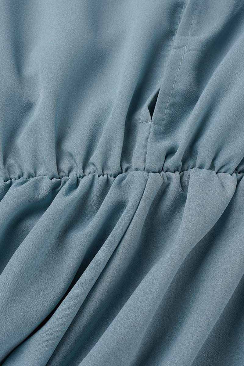 Fashion Street Classic Solid Backless V Neck Loose Jumpsuits(3 Colors)