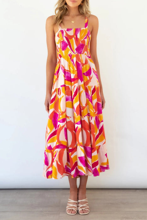 Flaunt Your Style with Spaghetti Strap Printed Dresses (In 22 Gorgeous Colors)