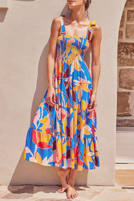 Flaunt Your Style with Spaghetti Strap Printed Dresses (In 22 Gorgeous Colors)