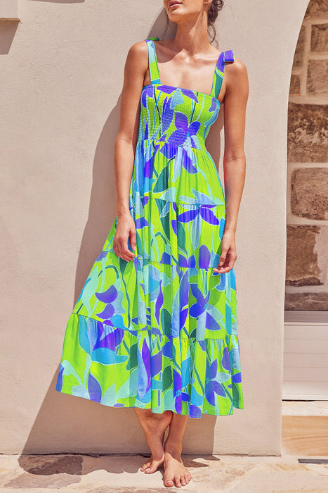 Flaunt Your Style with Spaghetti Strap Printed Dresses (In 22 Gorgeous Colors)