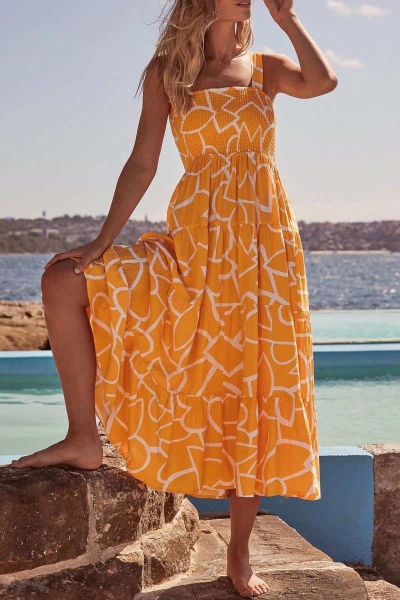 Flaunt Your Style with Spaghetti Strap Printed Dresses (In 22 Gorgeous Colors)