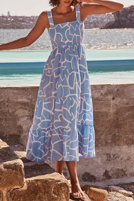 Flaunt Your Style with Spaghetti Strap Printed Dresses (In 22 Gorgeous Colors)