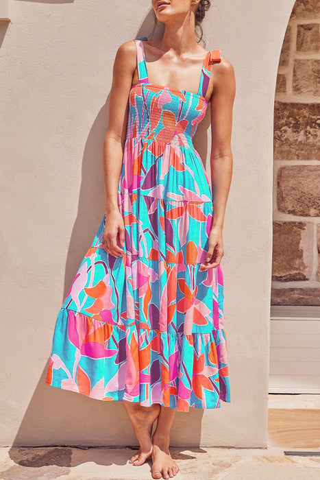 Flaunt Your Style with Spaghetti Strap Printed Dresses (In 22 Gorgeous Colors)