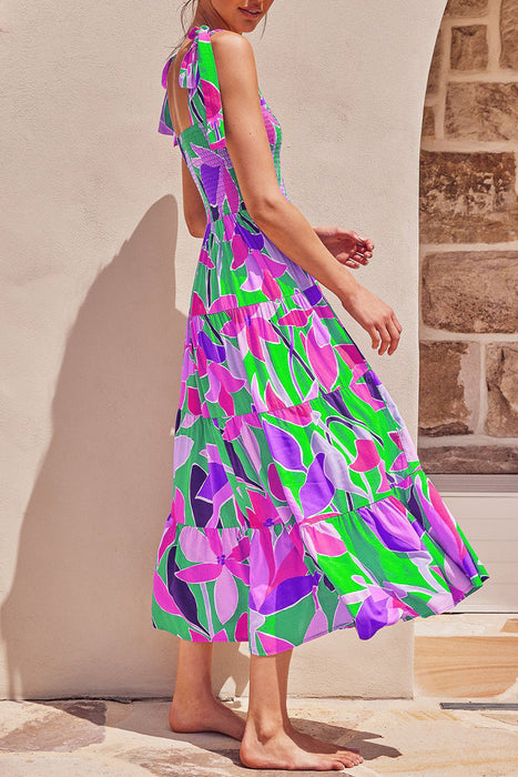 Flaunt Your Style with Spaghetti Strap Printed Dresses (In 22 Gorgeous Colors)