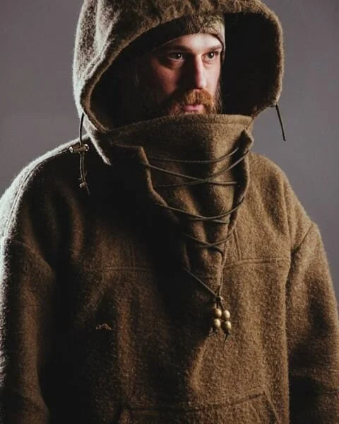 Premium Wool Anorak Jacket - Ultimate Warmth & Durability for Outdoor Enthusiasts