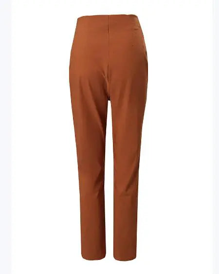 High Waist Work Pants in Cropped Length