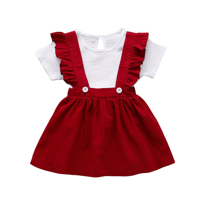 2-piece Baby Short sleeves and dresses
