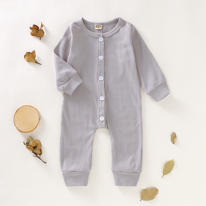 Baby Lovely Cardigan Long-sleeve Jumpsuit
