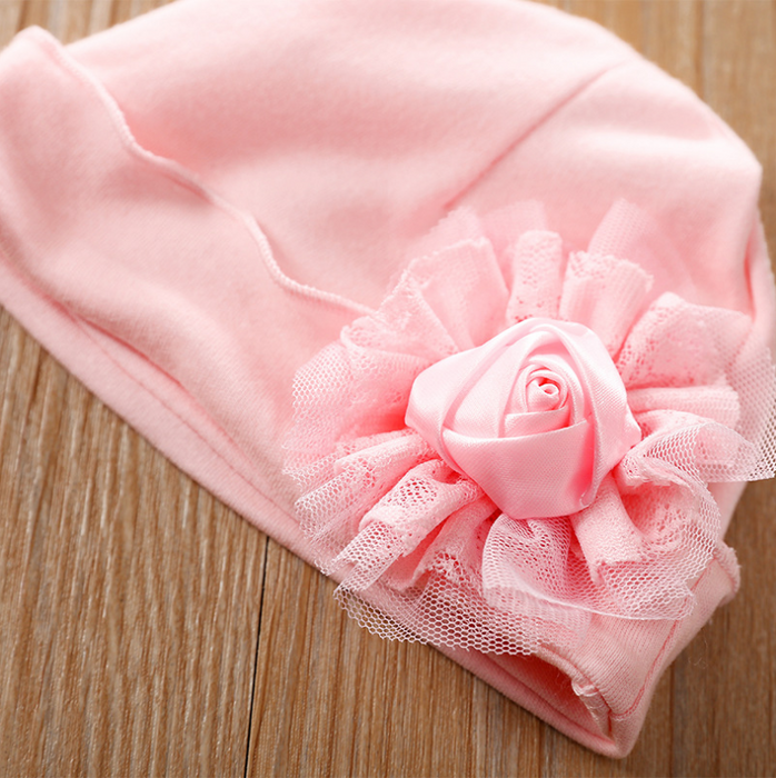 Cute Ruffle Long Sleeves Jumpsuit and Hat for Baby Girl