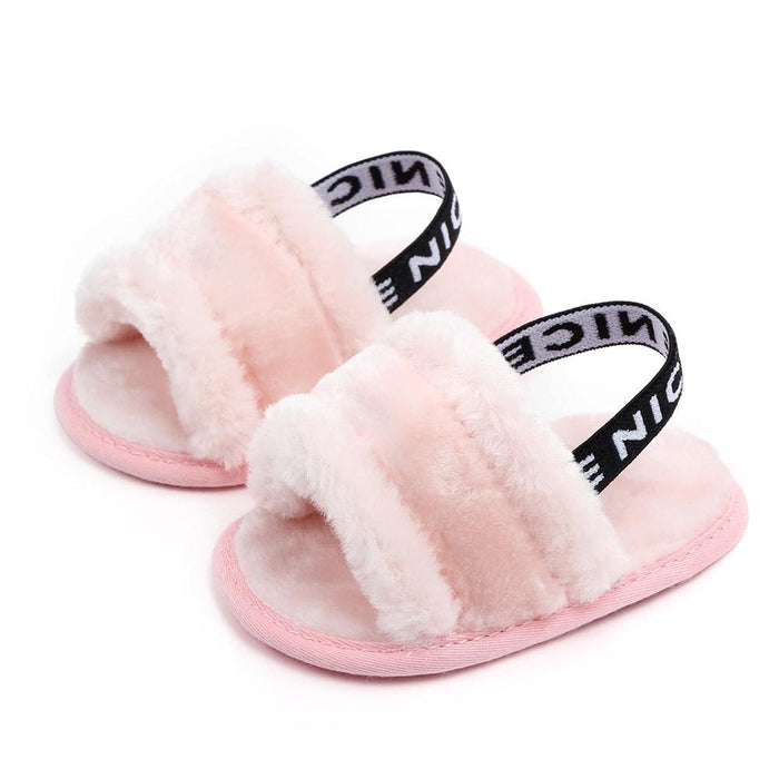 Baby / Toddler Decor Fluffy Prewalker Shoes