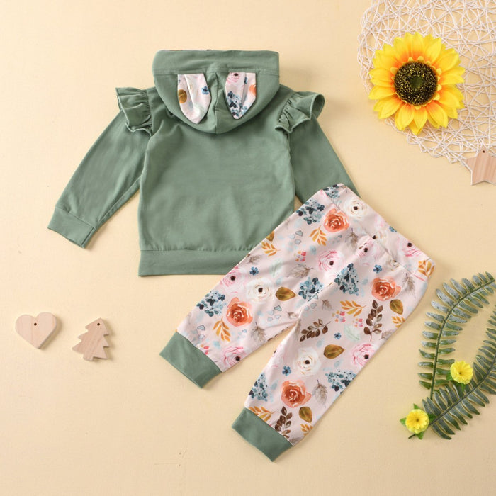 Baby Girl Floral Casual  Sets