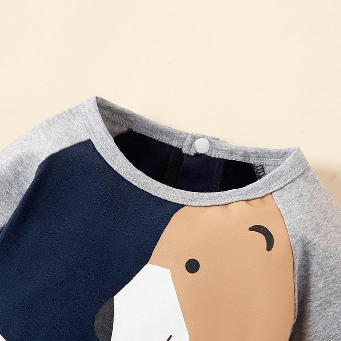 Baby Boy / Girl bear Print Jumpsuit