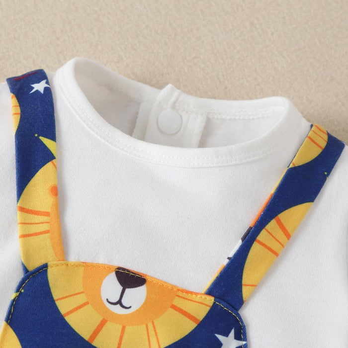 Baby lion cute Stars Jumpsuits