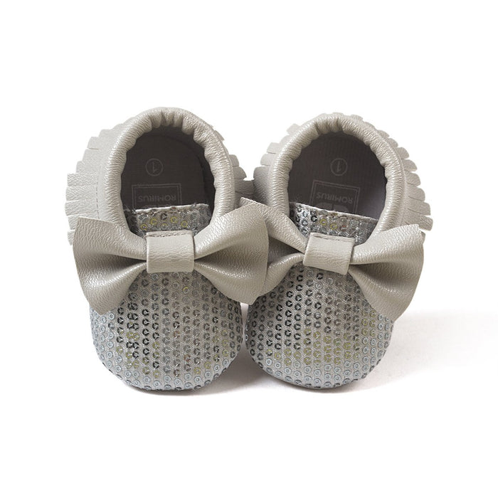 Baby / Toddler Girl Pretty Bow Velcro Shoes