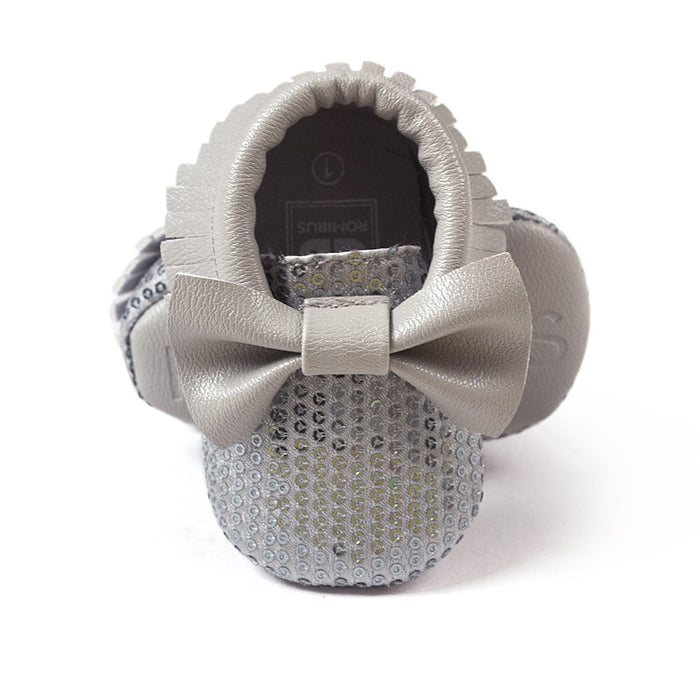 Baby / Toddler Girl Pretty Bow Velcro Shoes