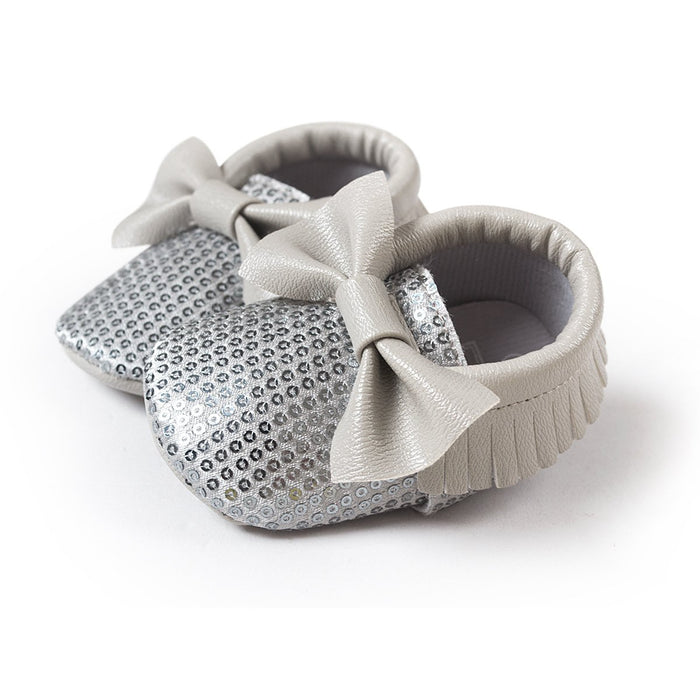 Baby / Toddler Girl Pretty Bow Velcro Shoes