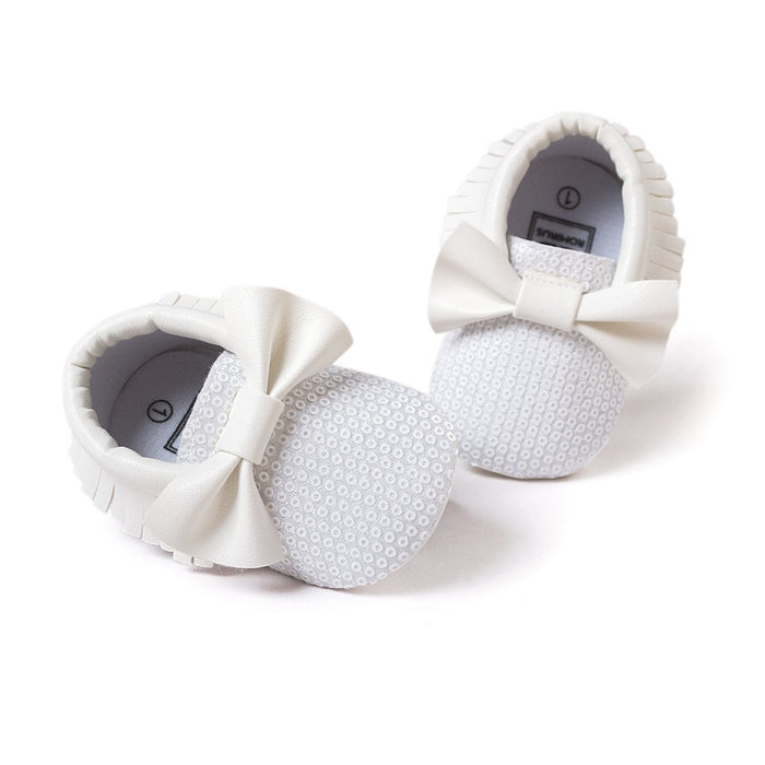 Baby / Toddler Girl Pretty Bow Velcro Shoes