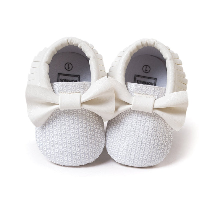 Baby / Toddler Girl Pretty Bow Velcro Shoes