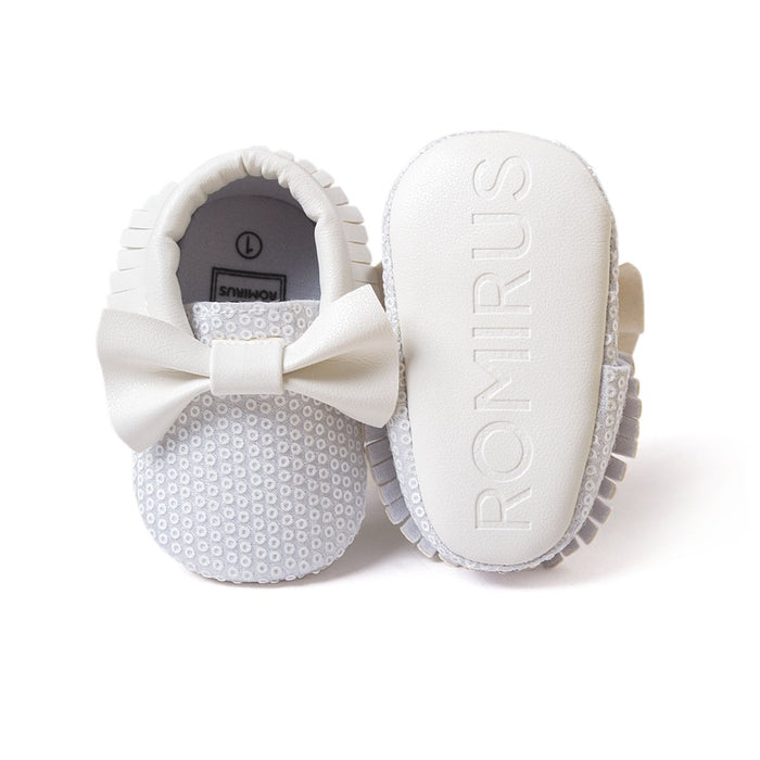 Baby / Toddler Girl Pretty Bow Velcro Shoes