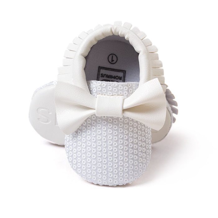 Baby / Toddler Girl Pretty Bow Velcro Shoes