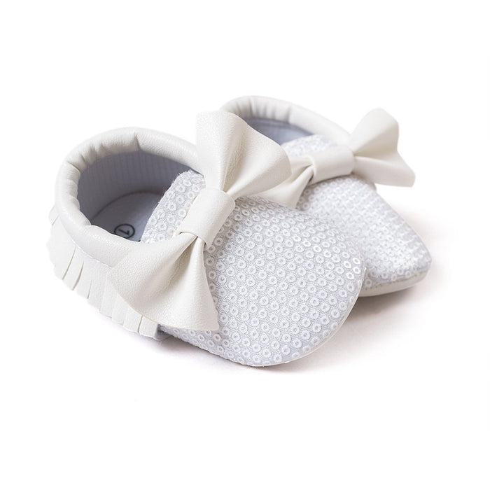 Baby / Toddler Girl Pretty Bow Velcro Shoes