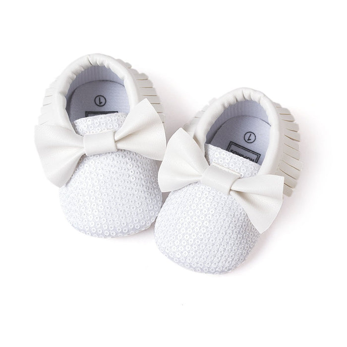 Baby / Toddler Girl Pretty Bow Velcro Shoes