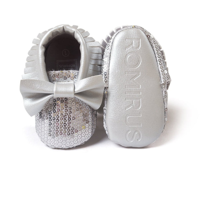 Baby / Toddler Girl Pretty Bow Velcro Shoes