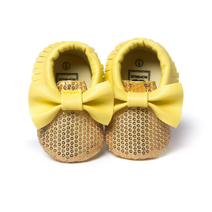 Baby / Toddler Girl Pretty Bow Velcro Shoes