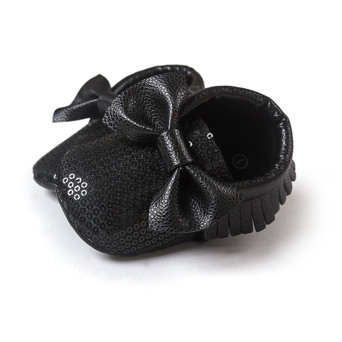 Baby / Toddler Girl Pretty Bow Velcro Shoes