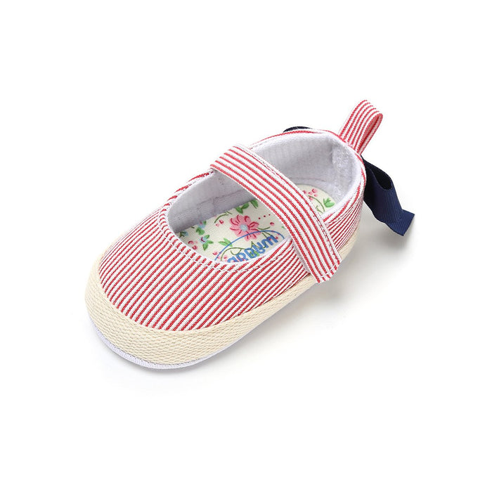 Zapatos de primeros pasos con borlas sólidas para bebés/niños pequeños