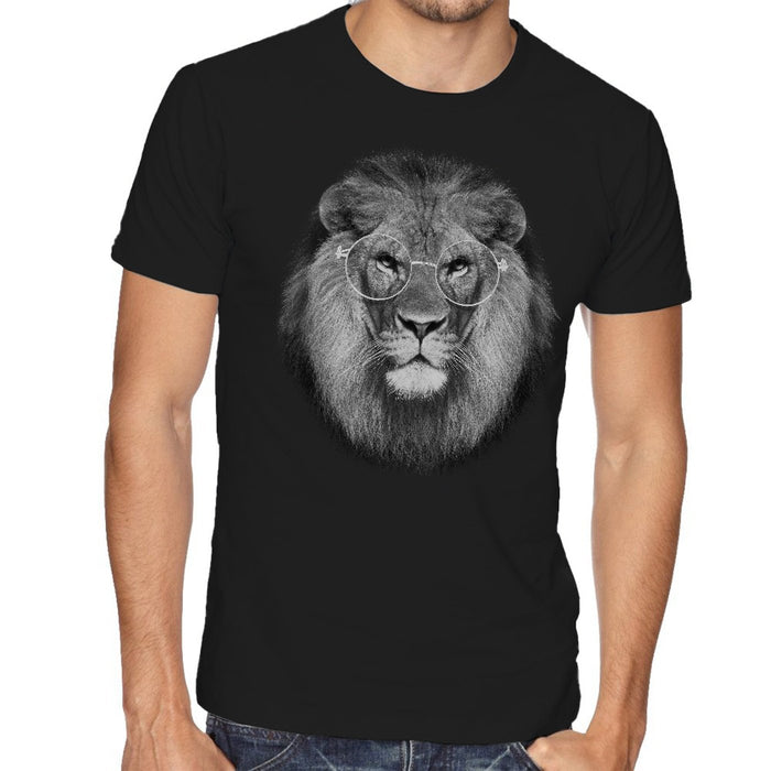 Metal Frame Lion T-Shirt