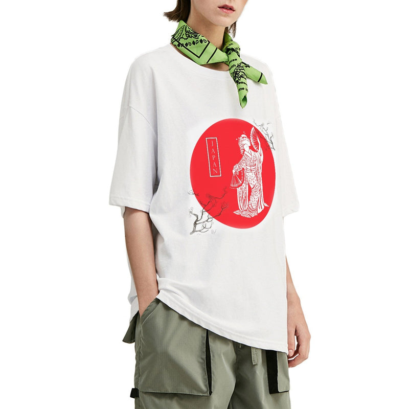 Geisha Dance Oversized T-Shirt